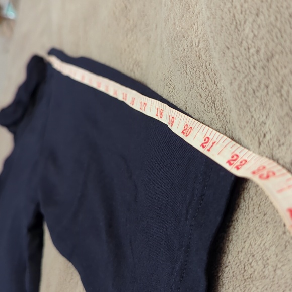 Bylyse midnight blue turtle neck top XXL - Picture 4 of 5